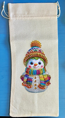 Diamond painting weintasche - diamond,