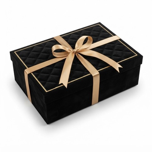 Geschenkbox schwarz - geschenkbox,
