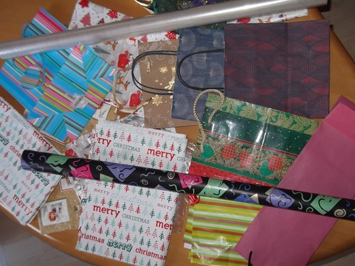 Konvolut geschenkpapier - konvolut,