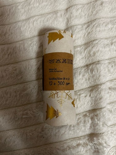 Geschenkpapier beige gold m - geschenkpapier, beige/gold