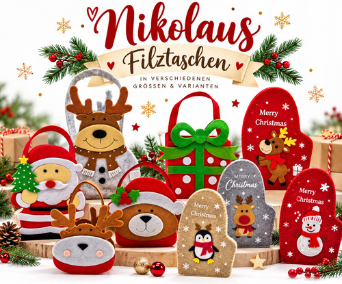 Filztaschen geschenktaschen - filztaschen,