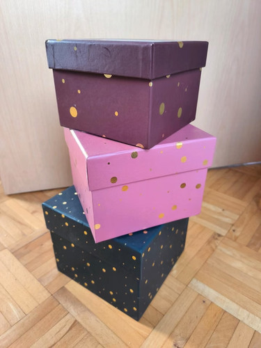 3er set boxen geschenkboxen - set, boxen,