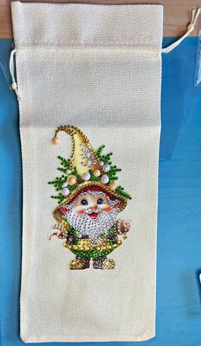 Diamond painting weintasche - diamond,