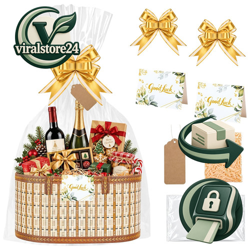 Geschenkkorb leer groß gold - geschenkkorb,