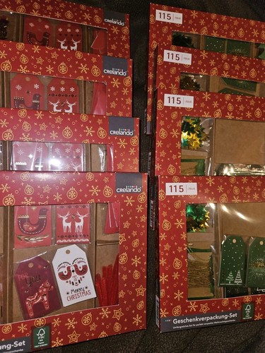 Geschenkverpackung set - x,
