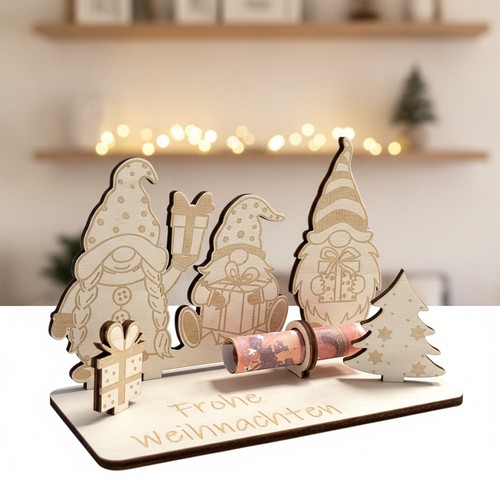 Geldgeschenk weihnachten holz - geldgeschenk,