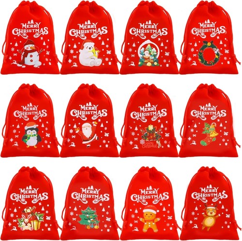 12er set weihnachtsbeutel - 12er-set,