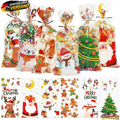 Weihnachtstüten set 120 - set,